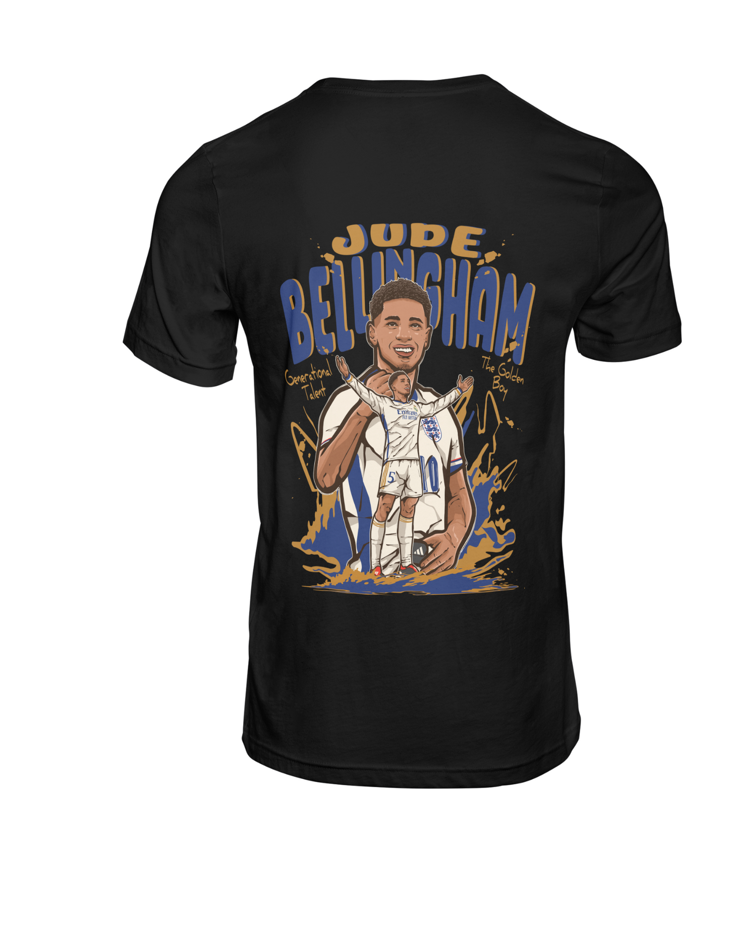 Jude Bellingham T-Shirt | Hey Jude T-Shirt | Premium Quality Fan Apparel | GOAT Football Fan Apparel | Made from 100% Cotton