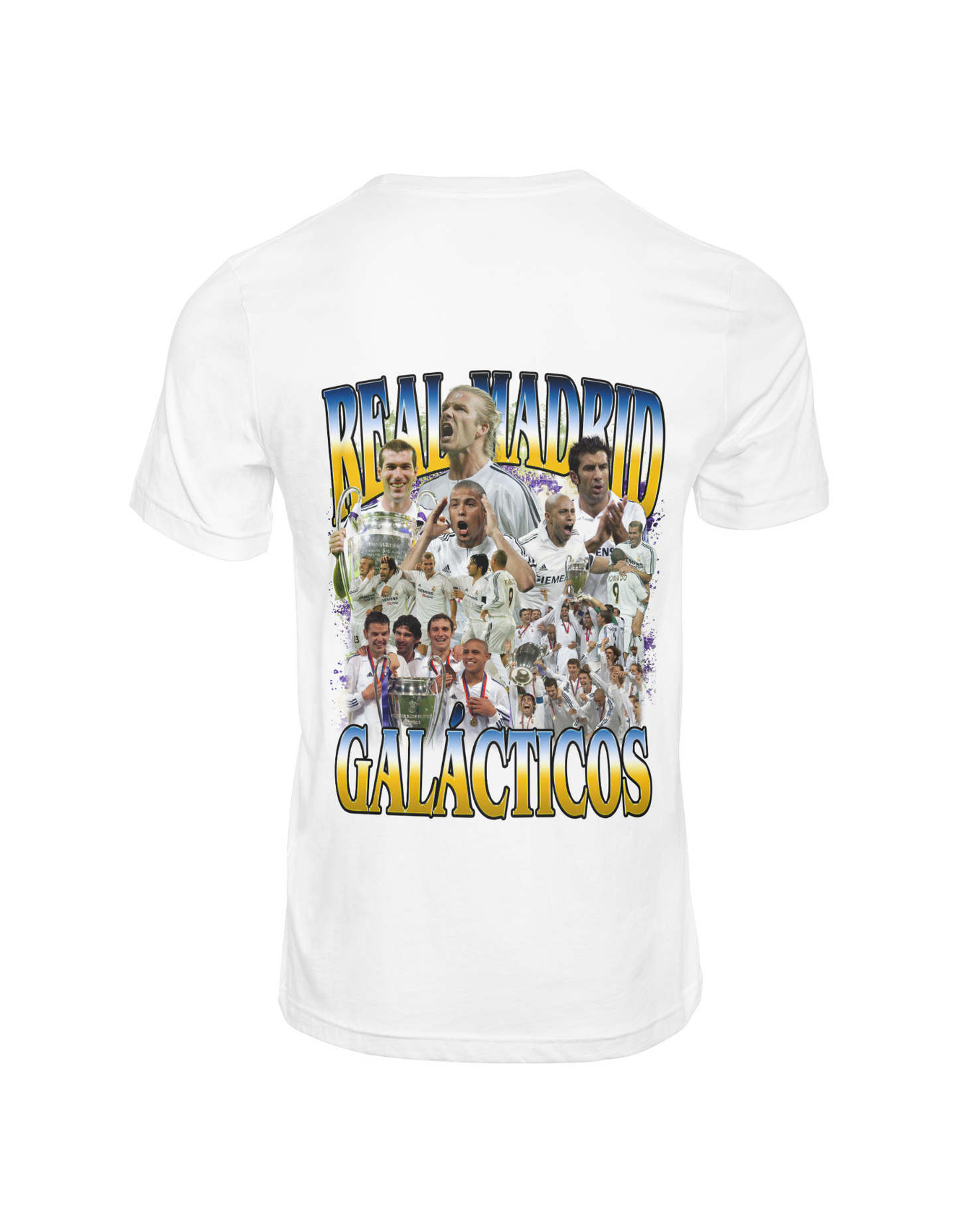 Real Madrid T-Shirt | Real Madrid Galácticos T-Shirt | Hala Madrid T-Shirt | Premium Quality Fan Apparel | GOAT Football Fan Apparel | Made from 100% Cotton
