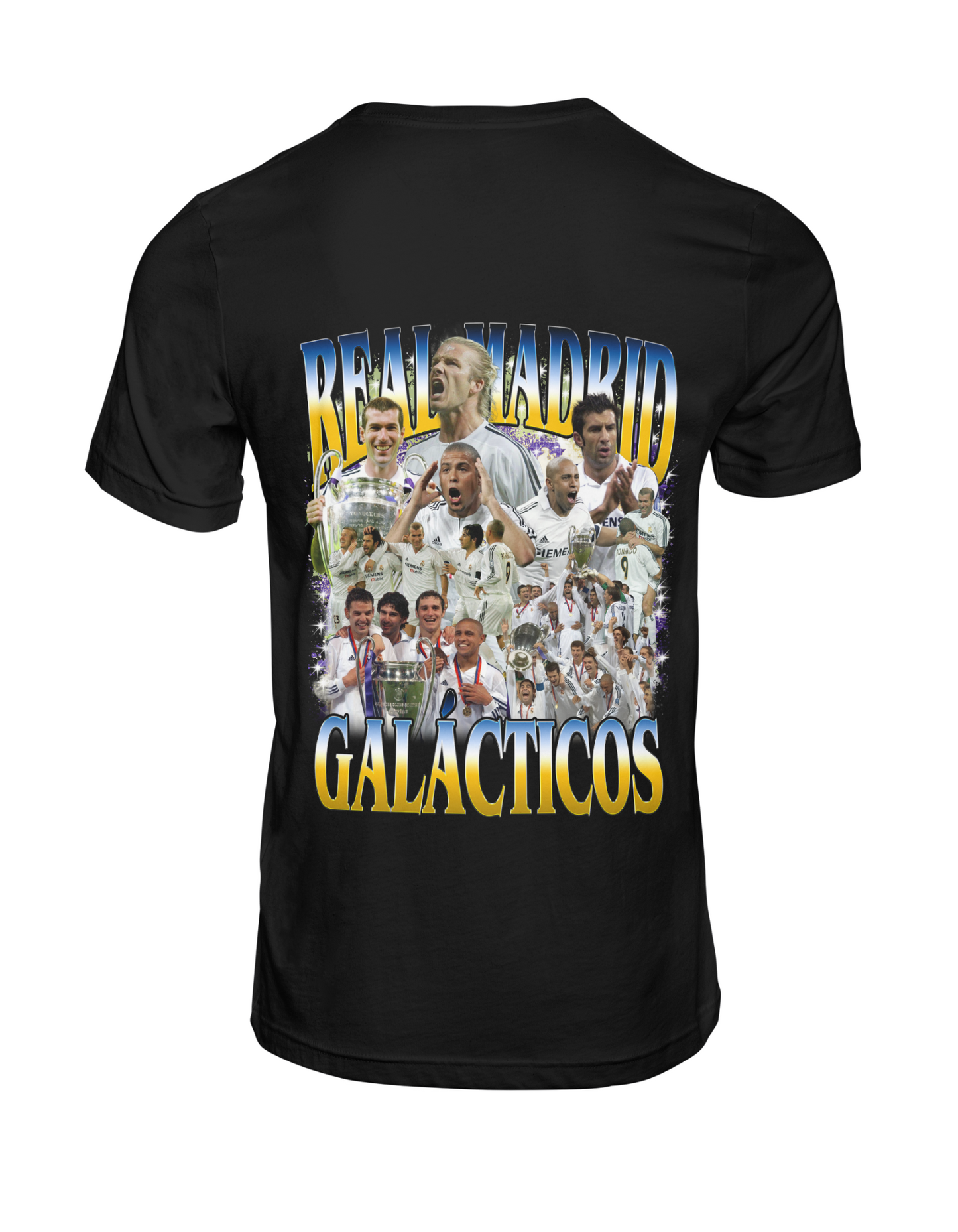 Real Madrid T-Shirt | Real Madrid Galácticos T-Shirt | Hala Madrid T-Shirt | Premium Quality Fan Apparel | GOAT Football Fan Apparel | Made from 100% Cotton