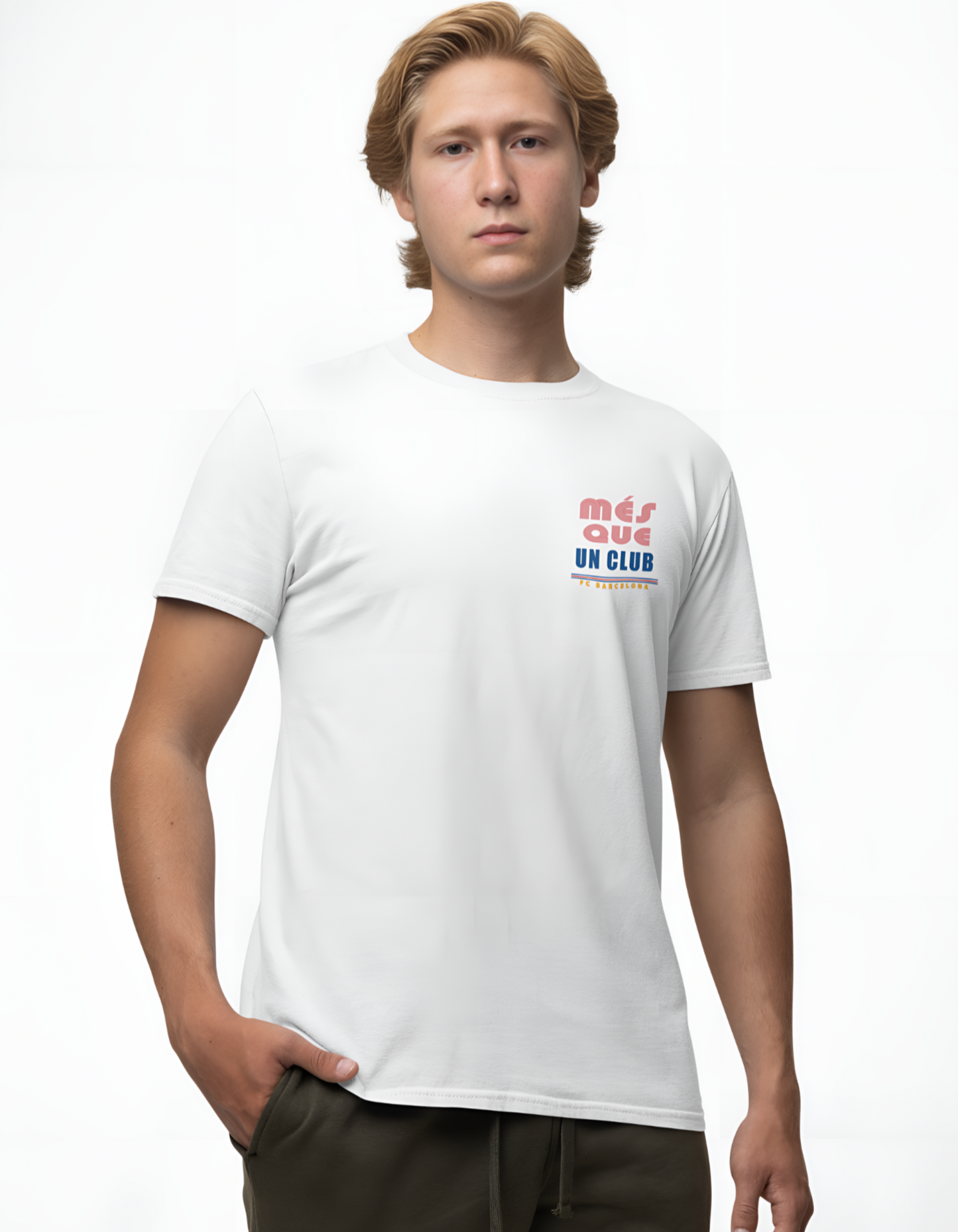 FC Barcelona T-Shirt | Més Que Un Club T-Shirt | Barcelona Treble Winners T-Shirt | Premium Quality Fan Apparel | GOAT Football Fan Apparel | Made from 100% Cotton