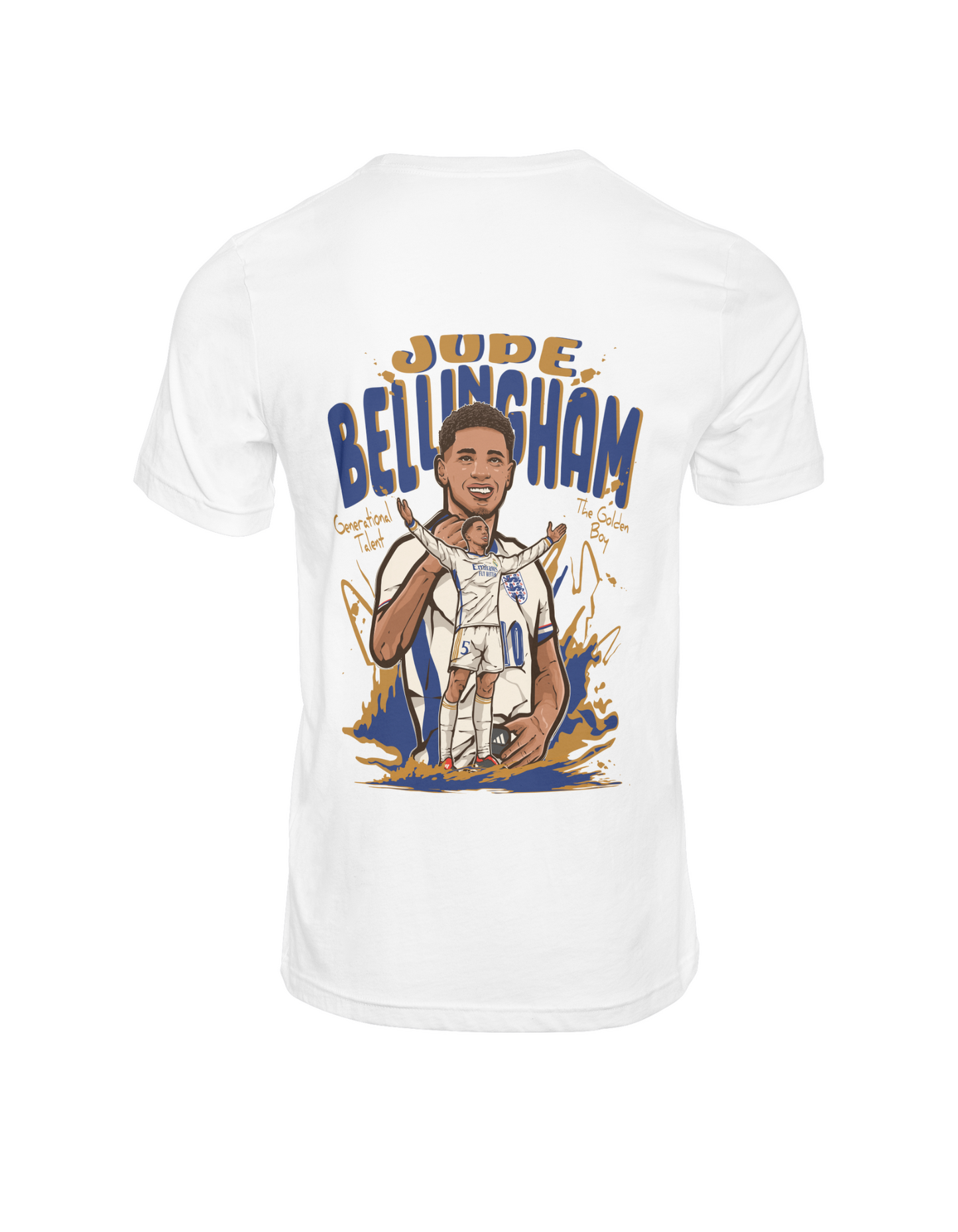 Jude Bellingham T-Shirt | Hey Jude T-Shirt | Premium Quality Fan Apparel | GOAT Football Fan Apparel | Made from 100% Cotton