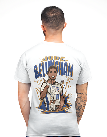 Jude Bellingham T-Shirt | Hey Jude T-Shirt | Premium Quality Fan Apparel | GOAT Football Fan Apparel | Made from 100% Cotton